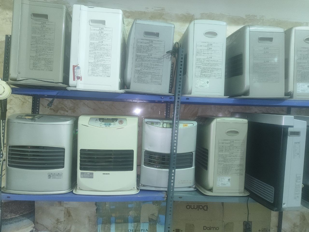 بخاری گازی ژاپنی LPG 3500 وات دست دوم