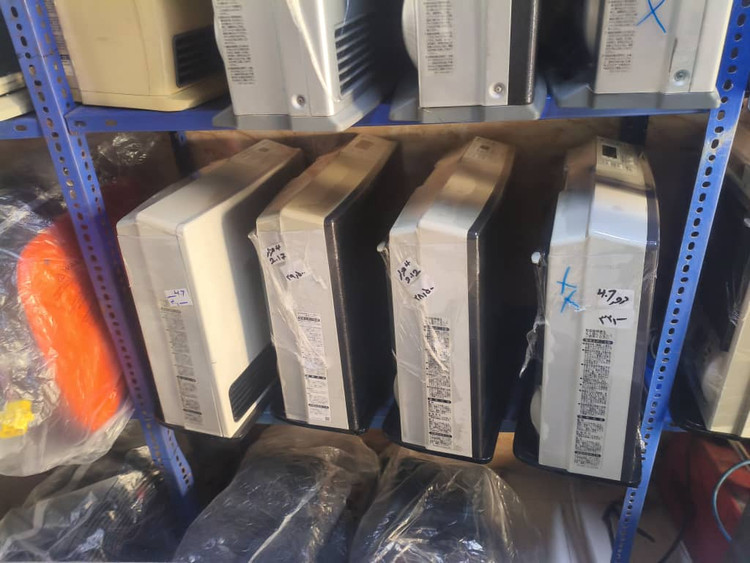بخاری ژاپنی گازی شیشه ای پلاسما 4700 وات دست دوم